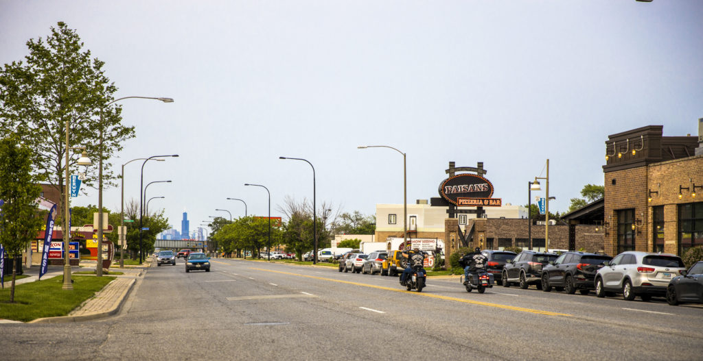Ogden Avenue Berwyn Illinois Cruise on by for historical car