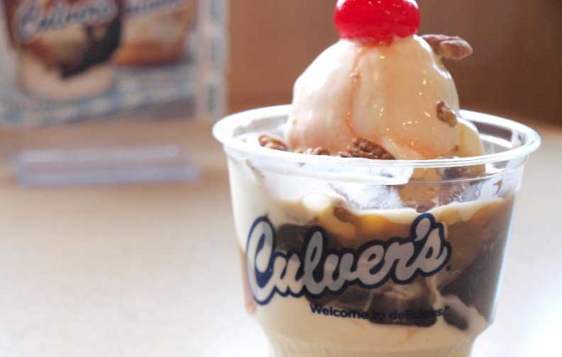 frozen, custard, ice cream, Culver's